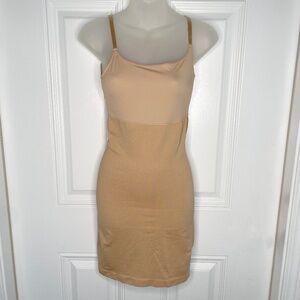 Marilyn Monroe Nude Shaping Seamless Slip Sz Lg